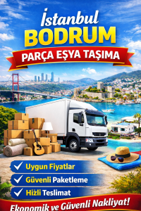 İstanbul Bodrum parça eşya taşıma