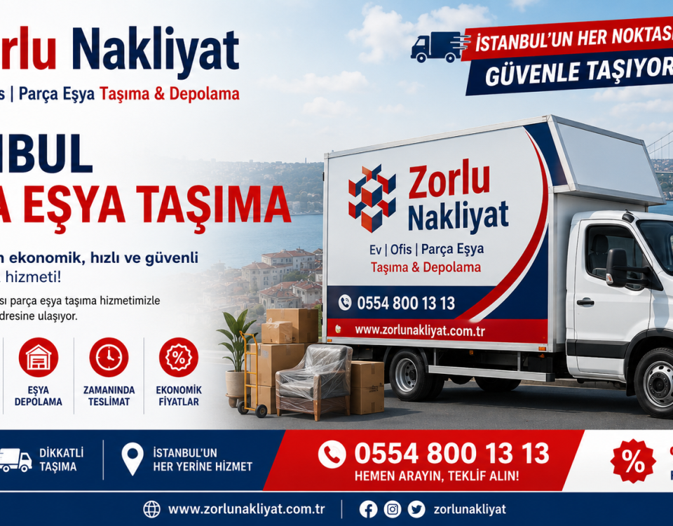 İstanbul parça eşya taşıma